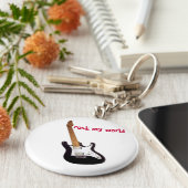 Rock my World Schlüsselanhänger (Seite)