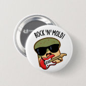 Rock n Mold Funny Broad Pub Button (Vorne & Hinten)