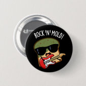 Rock n Mold Funny Brot Pub Dark BG Button (Vorne & Hinten)