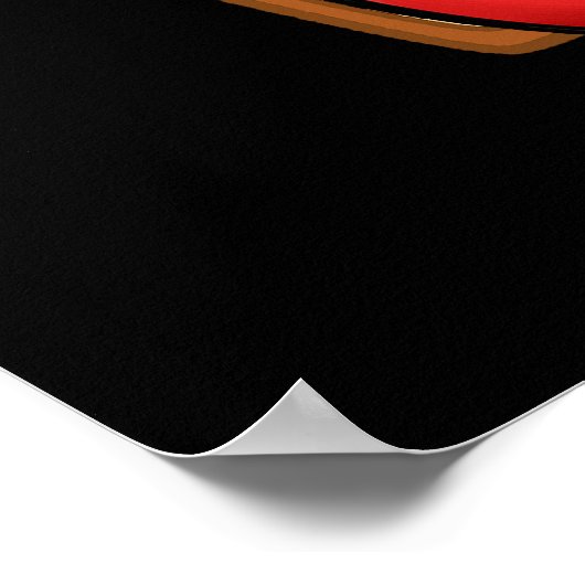 Rock n Mold Funny Brot Pub Dark BG Poster (Ecke)