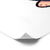 Rock N Mole Funny Animal Pub Poster (Ecke)