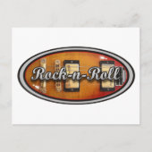 Rock-n-Roll 1 Postkarte (Vorderseite)