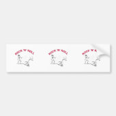 Rock 'N' Roll Autoaufkleber (Vorne)