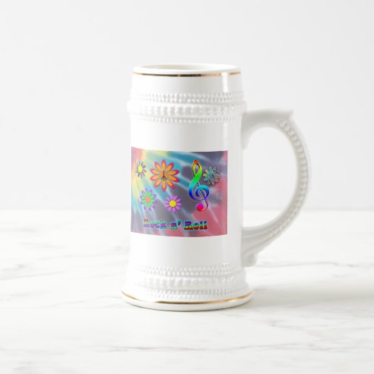 Rock n' Roll Bierglas (Rechts)