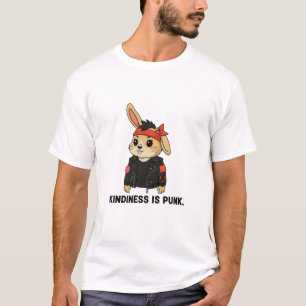 Rock ’n’ Roll Bunny – Cute aber wilde T-Shirt