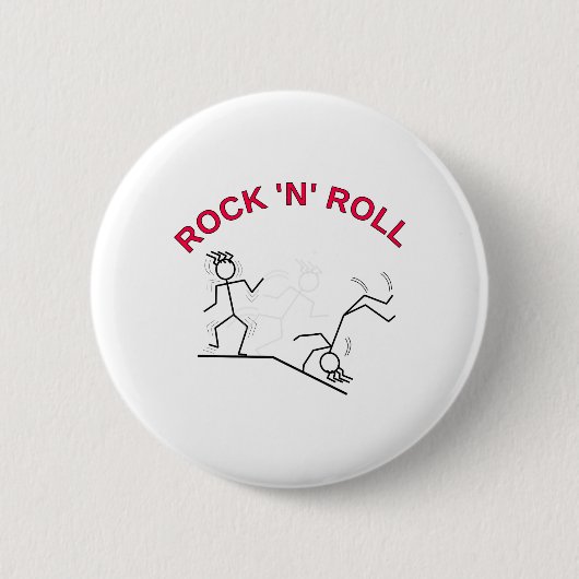 Rock 'N' Roll Button (Vorderseite)