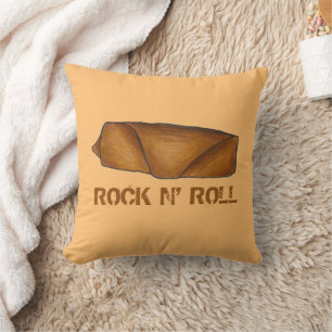 Rock N' Roll Chinese Food Egl Roll Kissen