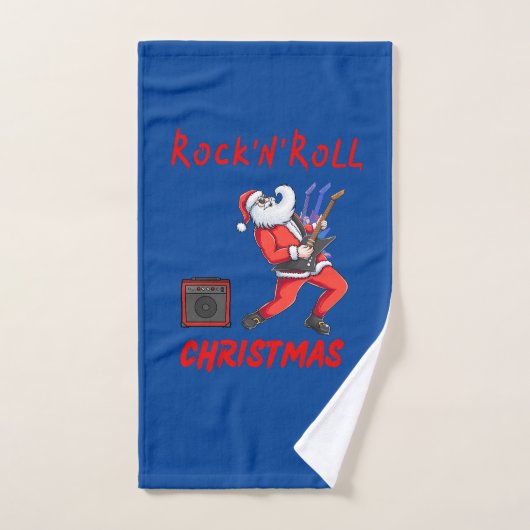Rock-N-Roll Christmas Handtuch (Handtuch)