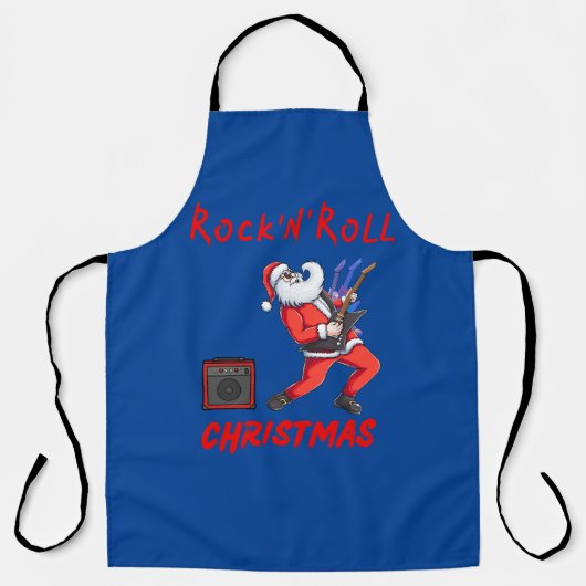 Rock-N-Roll Christmas Schürze (Vorderseite)