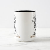 ROCK N ROLL - CREATIVE ZWEIFARBIGE TASSE (Mittel)