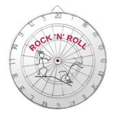 Rock 'N' Roll Dartscheibe (vorne)