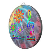 Rock n' Roll Dartscheibe (Vorderseite rechts)