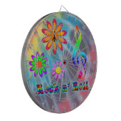 Rock n' Roll Dartscheibe (Vorderseite Links)