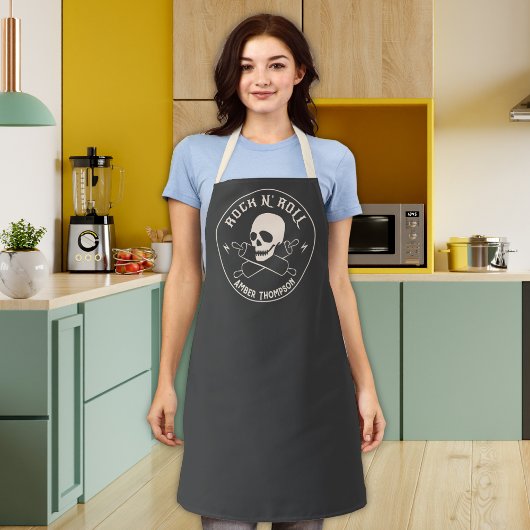 "Rock n' Roll" Der Koch vom Funny Baking Schürze