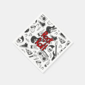 Rock N Roll Forever Serviette (Ecke)