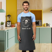 "Rock n' Roll" Funny Men's Baking & Cooking Koch Schürze