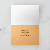 Rock-n-Roll Geburtstagskarte Karte (Innenseite)