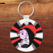 Rock 'N Roll Girls Schlüsselanhänger (Vorderseite)