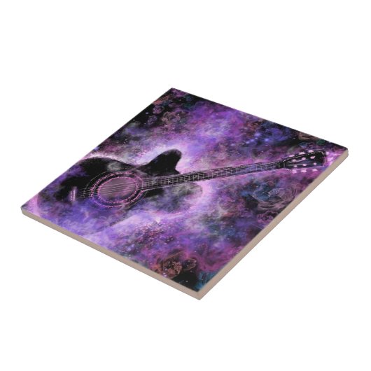 Rock N Roll Guitar Music Ceramic Tile Painting Fliese (Seite)