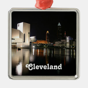 Rock n' Roll Hall of Fame, Cleveland OH Ornament Aus Metall