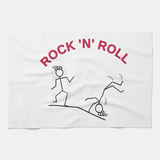 Rock 'N' Roll Handtuch (Horizontal)