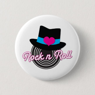 Rock n Roll Hut Button