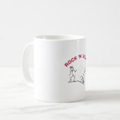 Rock 'N' Roll Kaffeetasse (Vorderseite Links)