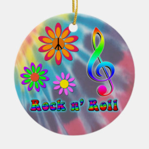 Rock n' Roll Keramik Ornament