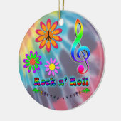 Rock n' Roll Keramik Ornament (Links)