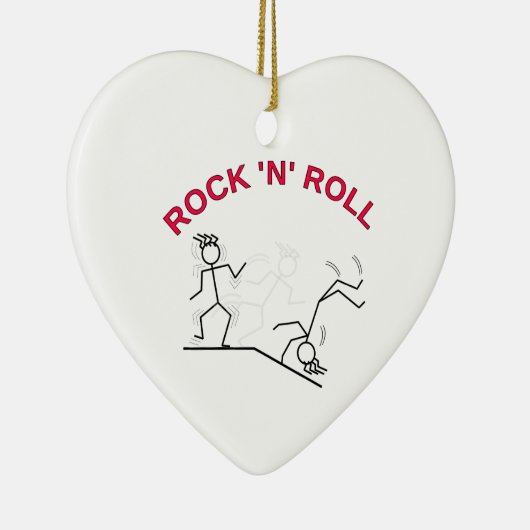 Rock 'N' Roll Keramikornament (Rechts)