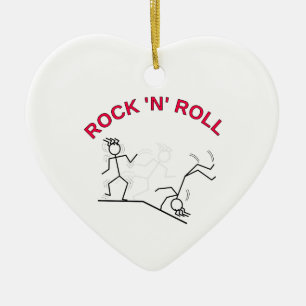 Rock 'N' Roll Keramikornament
