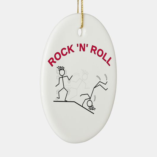 Rock 'N' Roll Keramikornament (Rechts)