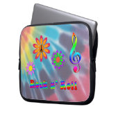Rock n' Roll Laptopschutzhülle (Vorderseite Links)