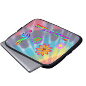 Rock n' Roll Laptopschutzhülle (Vorne Knopf)