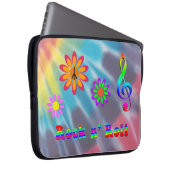 Rock n' Roll Laptopschutzhülle (Vorne Rechts)