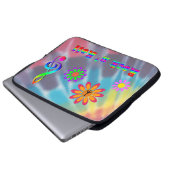 Rock n' Roll Laptopschutzhülle (Vorne Knopf)