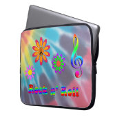 Rock n' Roll Laptopschutzhülle (Vorderseite Links)