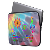 Rock n' Roll Laptopschutzhülle (Vorderseite Links)