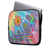 Rock n' Roll Laptopschutzhülle (Vorderseite Links)