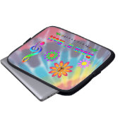 Rock n' Roll Laptopschutzhülle (Vorne Knopf)