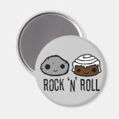 Rock 'N' Roll Magnet (Vorderseite/Rückseite)