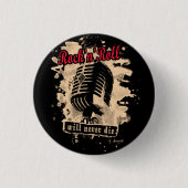 Rock-n-Roll Microphone - red Button (Vorderseite)