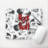Rock N Roll Mousepad (Mit Mouse)
