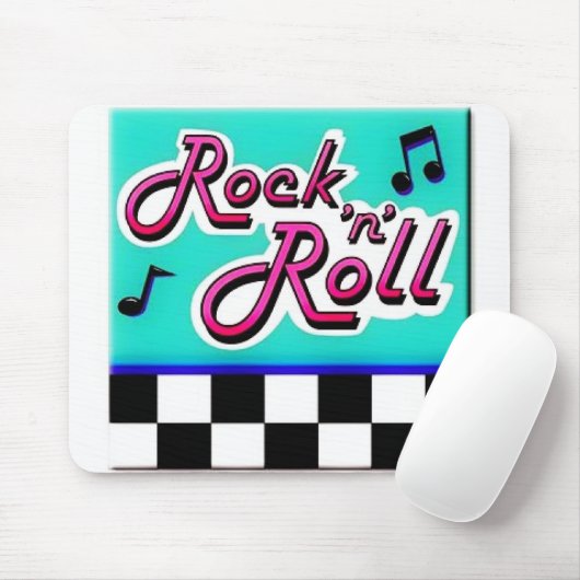 Rock "n" Roll Mousepad (Mit Mouse)