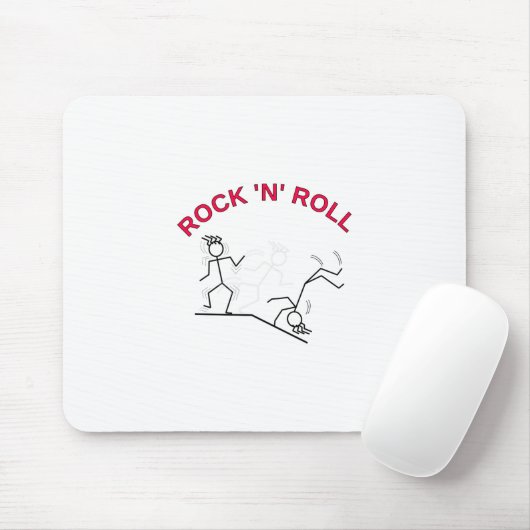 Rock 'N' Roll Mousepad (Mit Mouse)