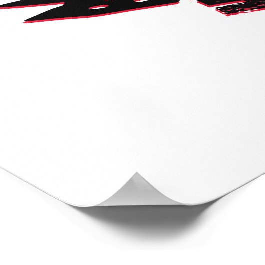 Rock 'n Roll Music Tacos Poster (Ecke)