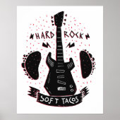 Rock 'n Roll Music Tacos Poster (Vorne)