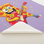 **Rock ’n’ Roll Pizza – Funny Guitar-Playing Slice Sherpadecke (3/4)