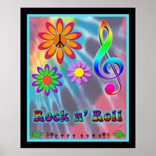 Rock n' Roll Poster (Vorne)