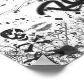 Rock 'N Roll Poster (Ecke)